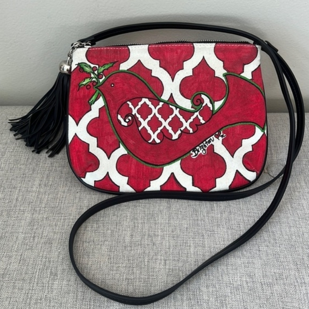 🔥FINAL SALE 🔥 Brighton Bag Canvas Cross Body Excellent condition